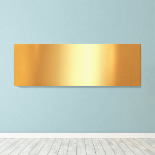 Impressão Em Tela Envie Sua Foto em Fundo Dourado XL Longo