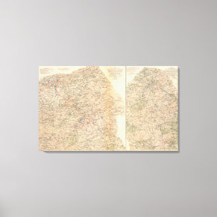 Impressão Em Tela Épocas da campanha de Atlanta 4th5th