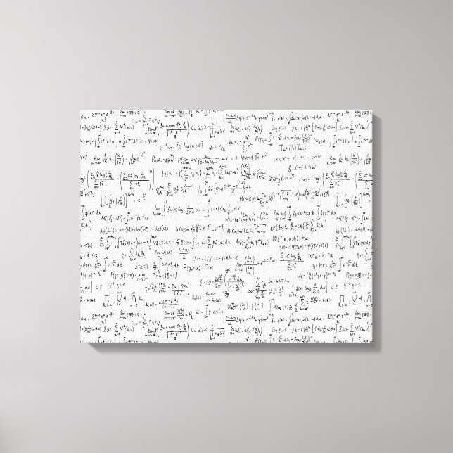 Impressão Em Tela Equações Manuais de Matemática // (Frente)