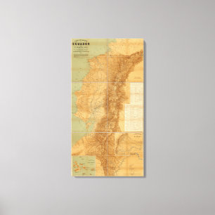 Impressão Em Tela Equador 2