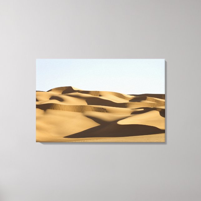 Impressão Em Tela Erg Awbari, deserto do Saara, Fezzan, Líbia. 3 (Frente)