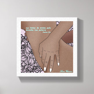 Impressão Em Tela Erótico