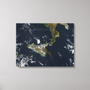 Impressão Em Tela Erupção do Monte Etna na Sicília