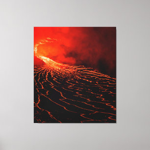Impressão Em Tela erupção vulcânica