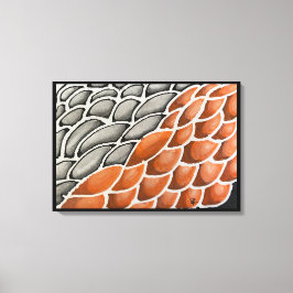 Impressão Em Tela Escalas de Dragões