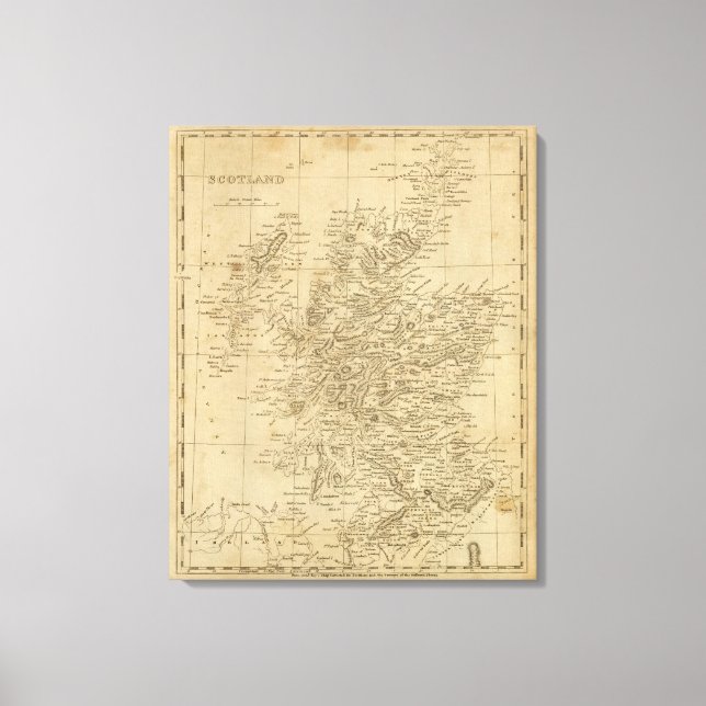 Impressão Em Tela Escócia 11 (Frente)