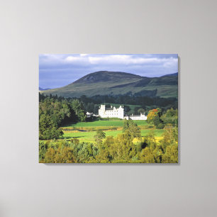 Impressão Em Tela Escócia, Tayside, Castelo Blair. Em um esmeralda