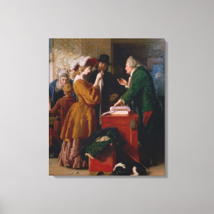 Impressão Em Tela Escolhendo o vestido de casamento, do capítulo 1