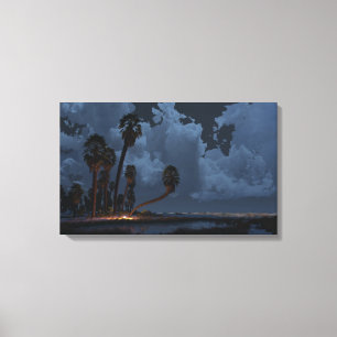 Impressão Em Tela Escondido (Lua de Lua)