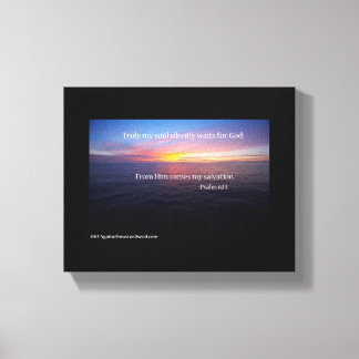 Impressão Em Tela Escritura de bíblia Inspiracional