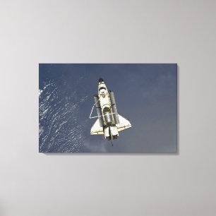Impressão Em Tela Esforço 16 do vaivém espacial