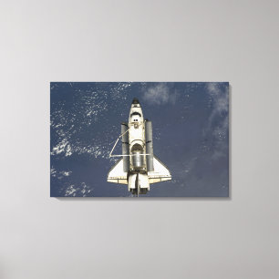 Impressão Em Tela Esforço 16 do vaivém espacial