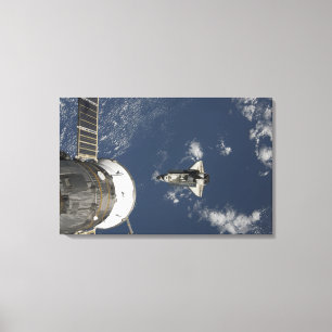 Impressão Em Tela Esforço 17 do vaivém espacial