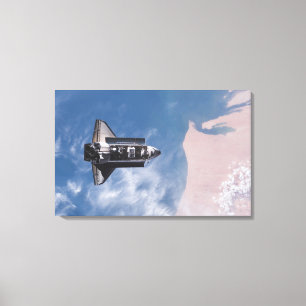 Impressão Em Tela Esforço 19 do vaivém espacial
