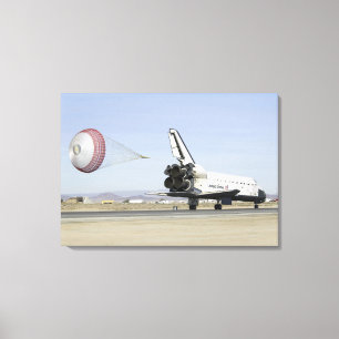 Impressão Em Tela Esforço 4 do vaivém espacial