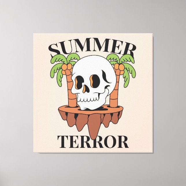 Impressão Em Tela Esfregaço do crânio (Frente)