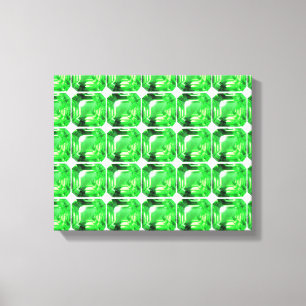 Impressão Em Tela Esmeralda, Verde Brilhante