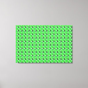 Impressão Em Tela Esmeralda, Verde Brilhante