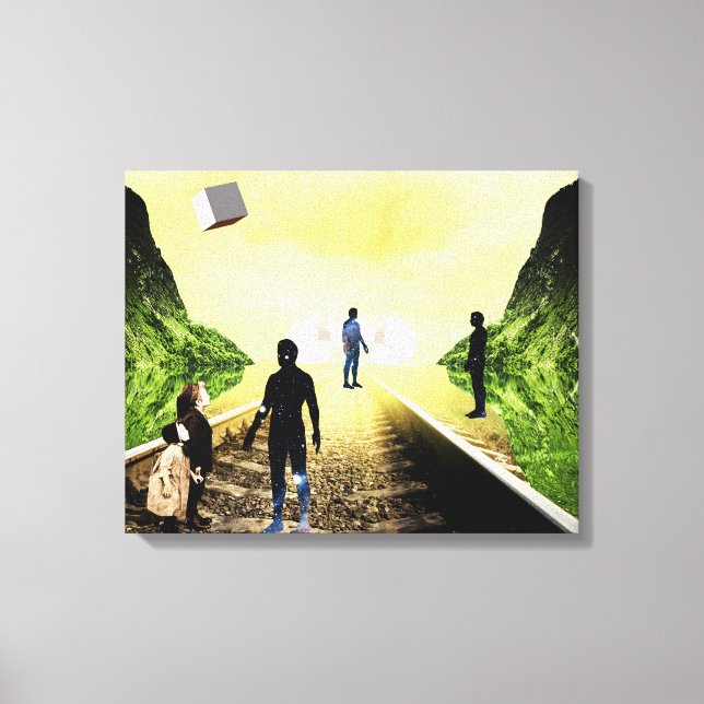 Impressão Em Tela espaço (Frente)