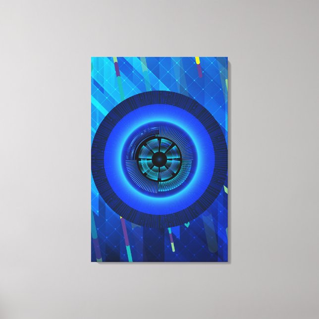 IMPRESSÃO EM TELA ESPAÇO AZUL (Frente)