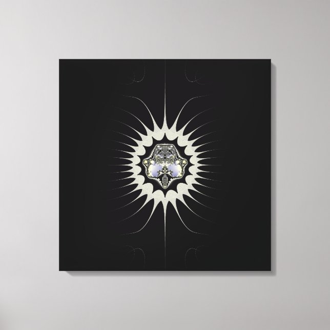 Impressão Em Tela Espaço Dourado (Frente)