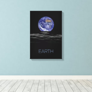 Impressão Em Tela Espaço Exterior, Cosmos, Sistema Solar, Planeta Te