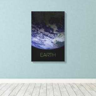 Impressão Em Tela Espaço Exterior, Cosmos, Sistema Solar, Planeta Te