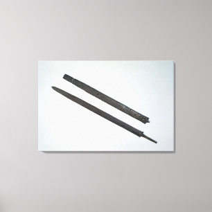 Impressão Em Tela Espada e bainha, do La Tene, suiça