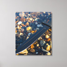 Espada Negra em Água Suave