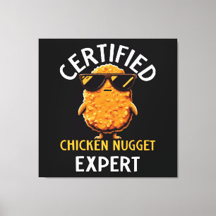 Impressão Em Tela Especialista Certificado em Nuggets de Frango