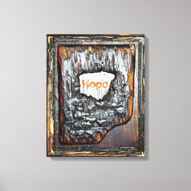 Impressão Em Tela Esperança (Frente)