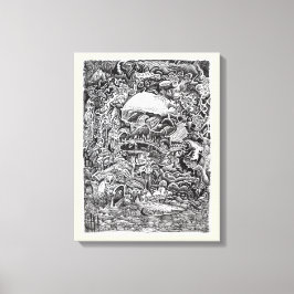 Impressão Em Tela Esperando o Maelstrom