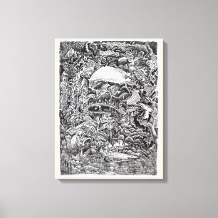 Impressão Em Tela Esperando o Maelstrom