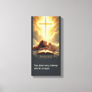 Impressão Em Tela Esperando pelo Senhor