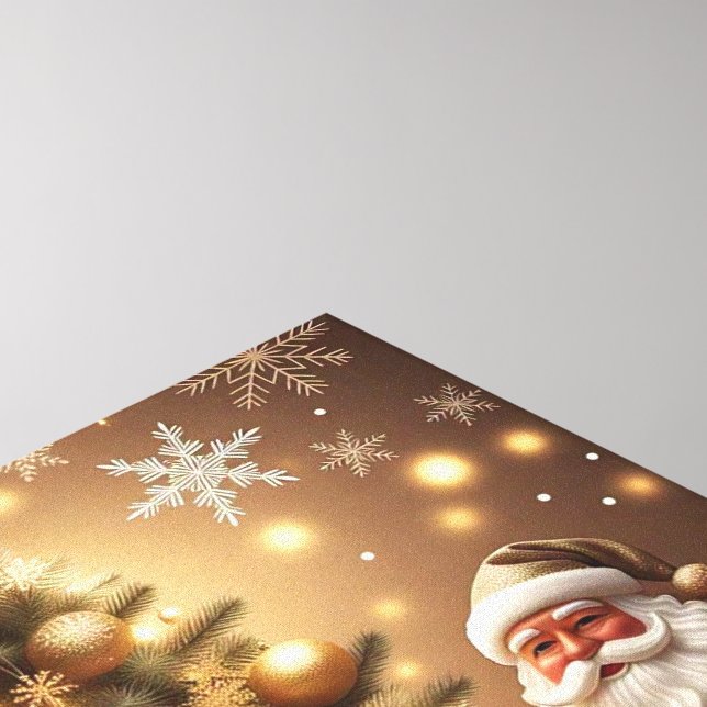 Impressão Em Tela Espírito de Natal (Canto (superior))