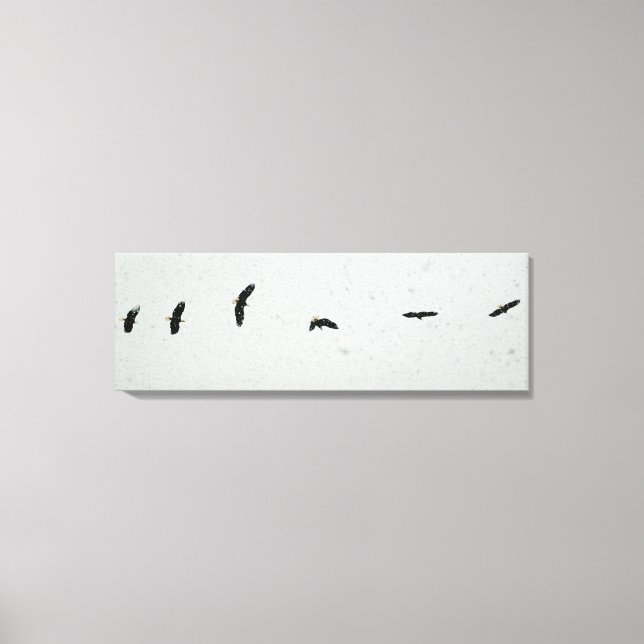 Impressão Em Tela Espírito do Voo (Frente)