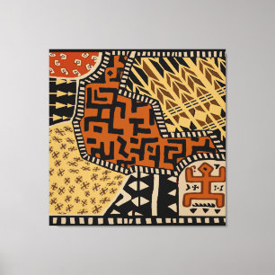 Impressão Em Tela Espíritos Terrestres do Xamã Africano