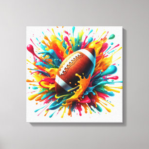 Impressão Em Tela Esportes de Bola de Jogo Colorido Moderno