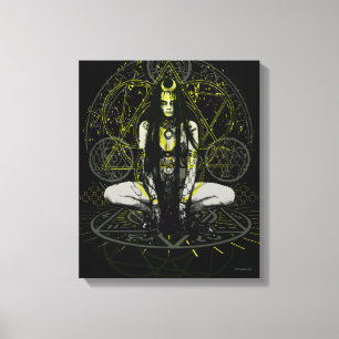 Impressão Em Tela Esquadrão Suicida   Círculos Mágicos de Enchant