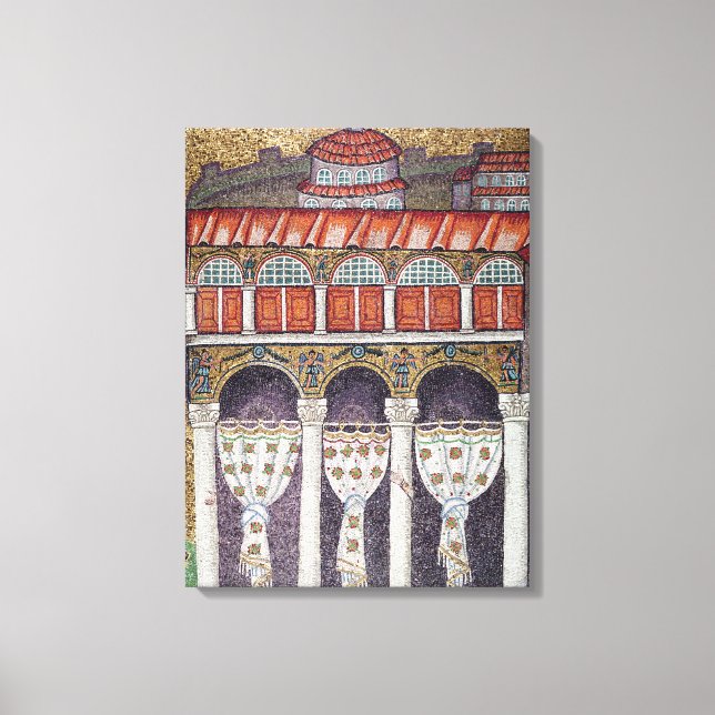 Impressão Em Tela Esquerda do Palazzo di Teodorico, 527-99 (Frente)