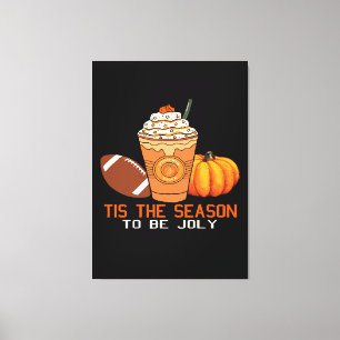 Impressão Em Tela Esta é a estação para ser feliz natal