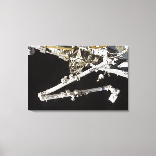 Impressão Em Tela Estação espacial construída no Canadá