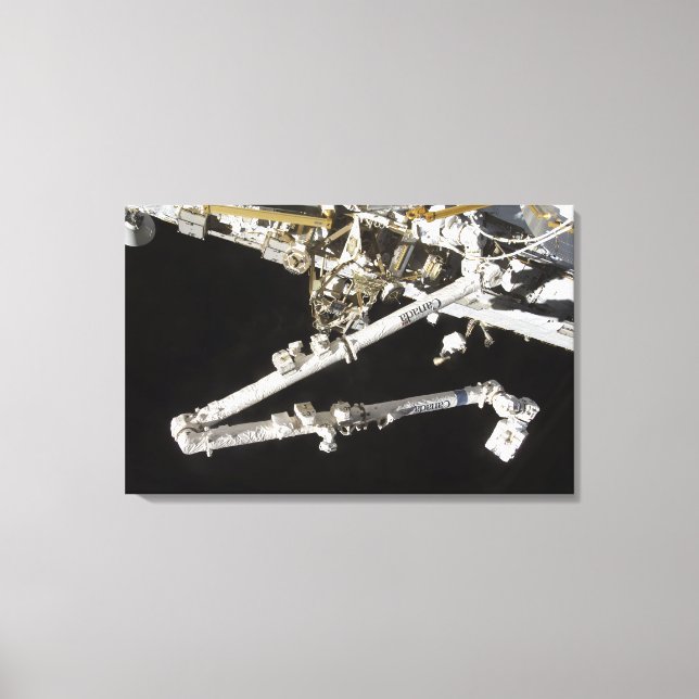 Impressão Em Tela Estação espacial construída no Canadá (Frente)