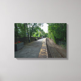 Impressão Em Tela Estação Ferroviária de Colne, Lancashire