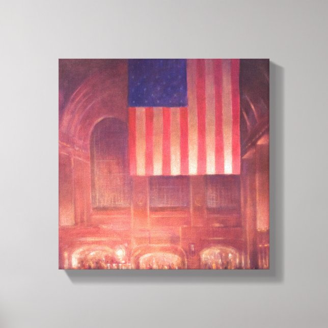 Impressão Em Tela Estação Grande Central (Frente)