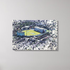 Impressão Em Tela Estádio de críquete artístico Leeds, Yorkshire