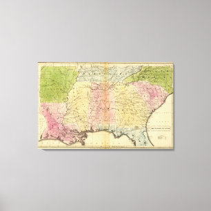 Impressão Em Tela Estados sulistas