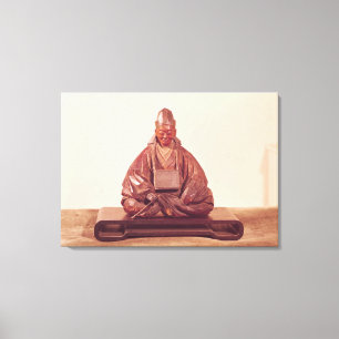 Impressão Em Tela Estátua assentada do período de Basho Edo
