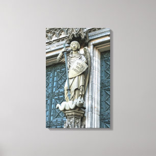 Impressão Em Tela Estátua da Catedral de Colônia