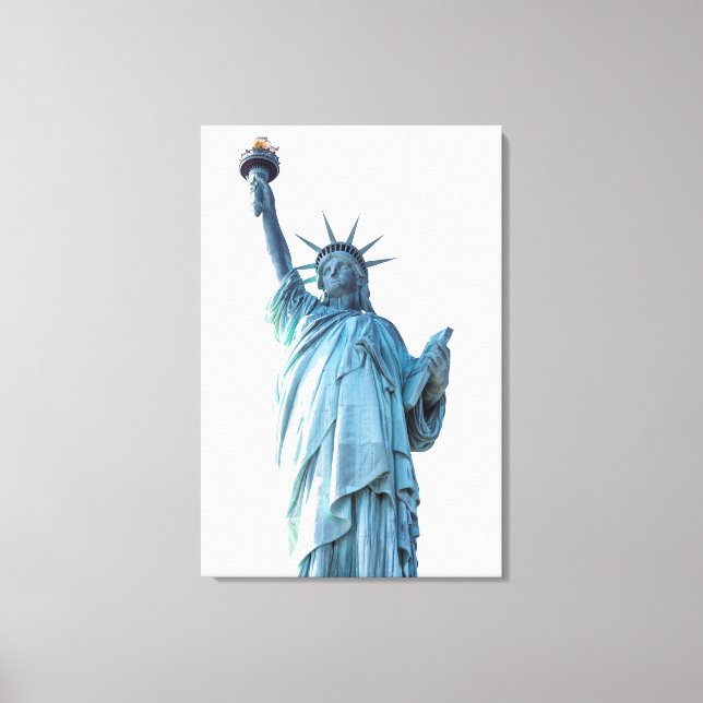 Impressão Em Tela Estátua da liberdade (Frente)